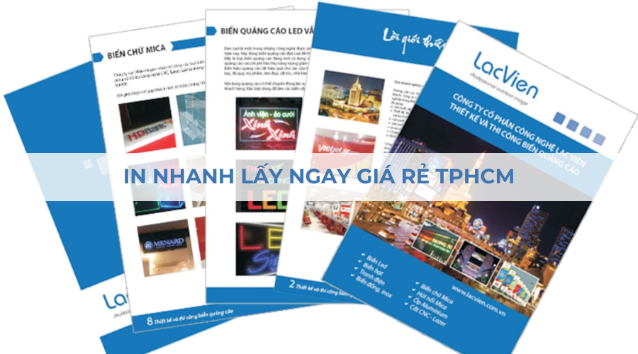 In nhanh lấy ngay - In nhanh kỹ thuật số giá tốt tại TPHCM