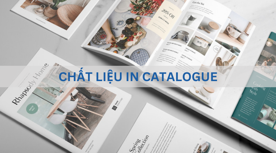 Các loại giấy in Catalogue