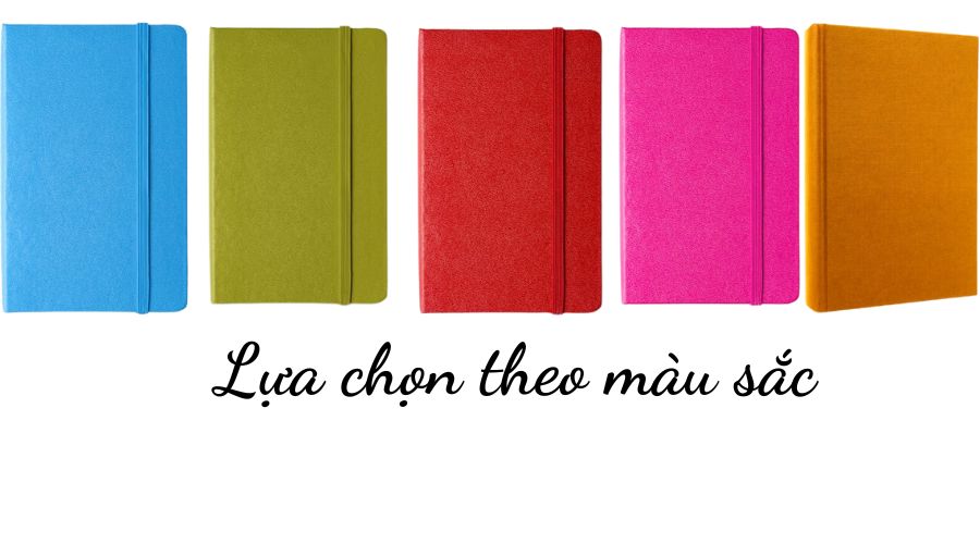 Cách lựa chọn sổ nhật ký đẹp dự theo màu sắc