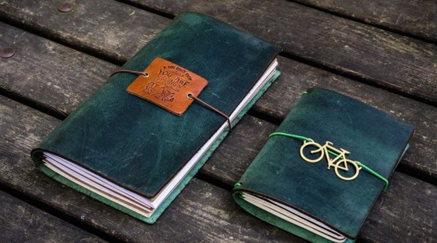 Quyển nhật ký handmade vintage