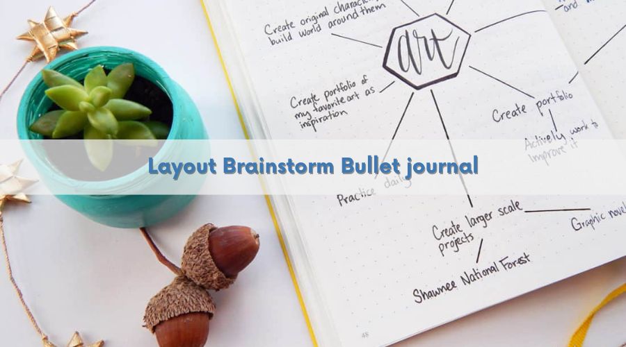 Layout Brainstorm Bullet journal